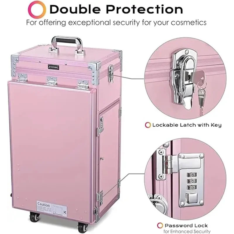 Rolling Manicure Table Foldabl - Travel Accessories In Train 评论和价格