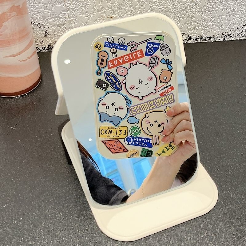 Ckw Foldable Makeup Mirror Cut - Travel Accessories Gadget 评论和价格
