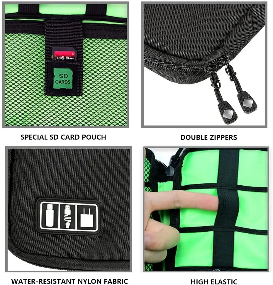 Cable Organizer Storage Bags S - Travel Accessories Case 评论和价格