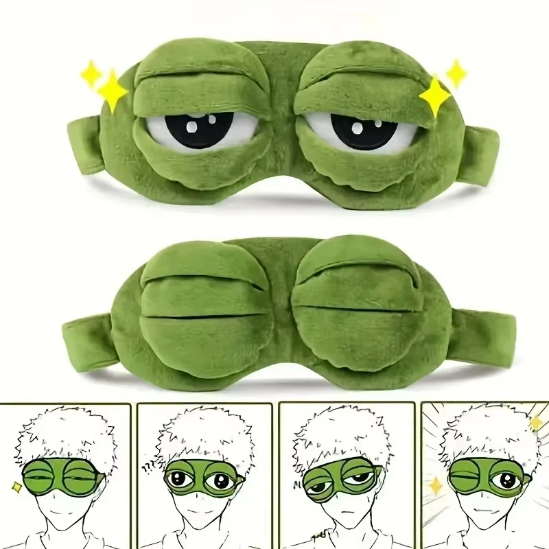 Frog Shaped Eye Mask Party Gam - Travel Accessories Gadget 评论和价格