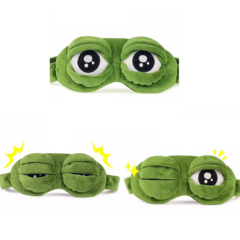 Frog Shaped Eye Mask Party Gam - Travel Accessories Gadget 评论和价格