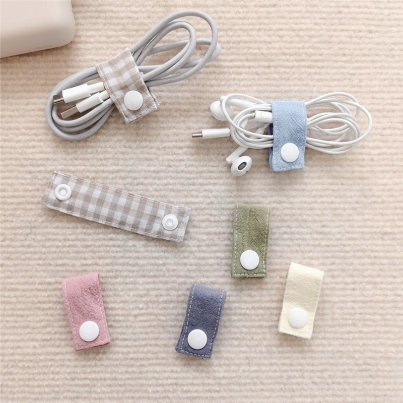 Fabric Cable Organizer Reusabl - Cable Organizer Travel 评论和价格