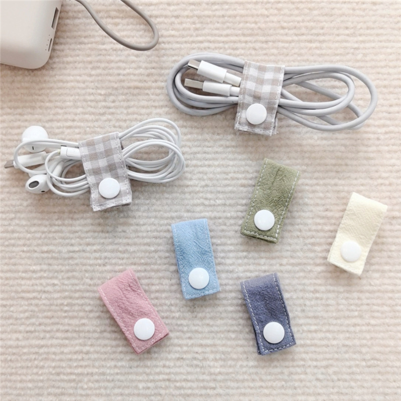 Fabric Cable Organizer Reusabl - Cable Organizer Travel 评论和价格