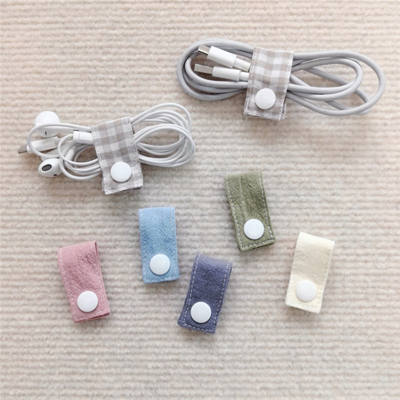 Fabric Cable Organizer Reusabl - Cable Organizer Travel 评论和价格
