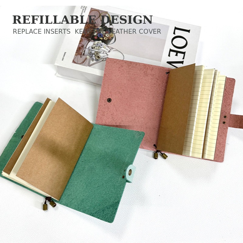 Vegetable Tanned Leather Women - Travel Notebook Journal 评论和价格
